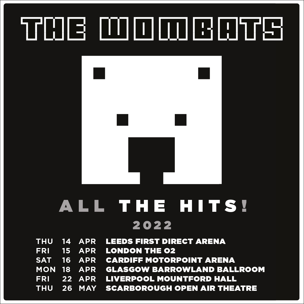 wombats tour tickets
